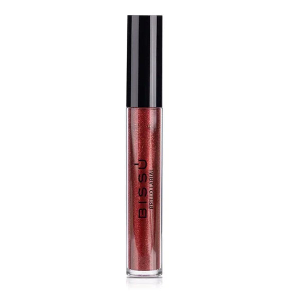 Brillo Labial Gloss con Glitter Bissú