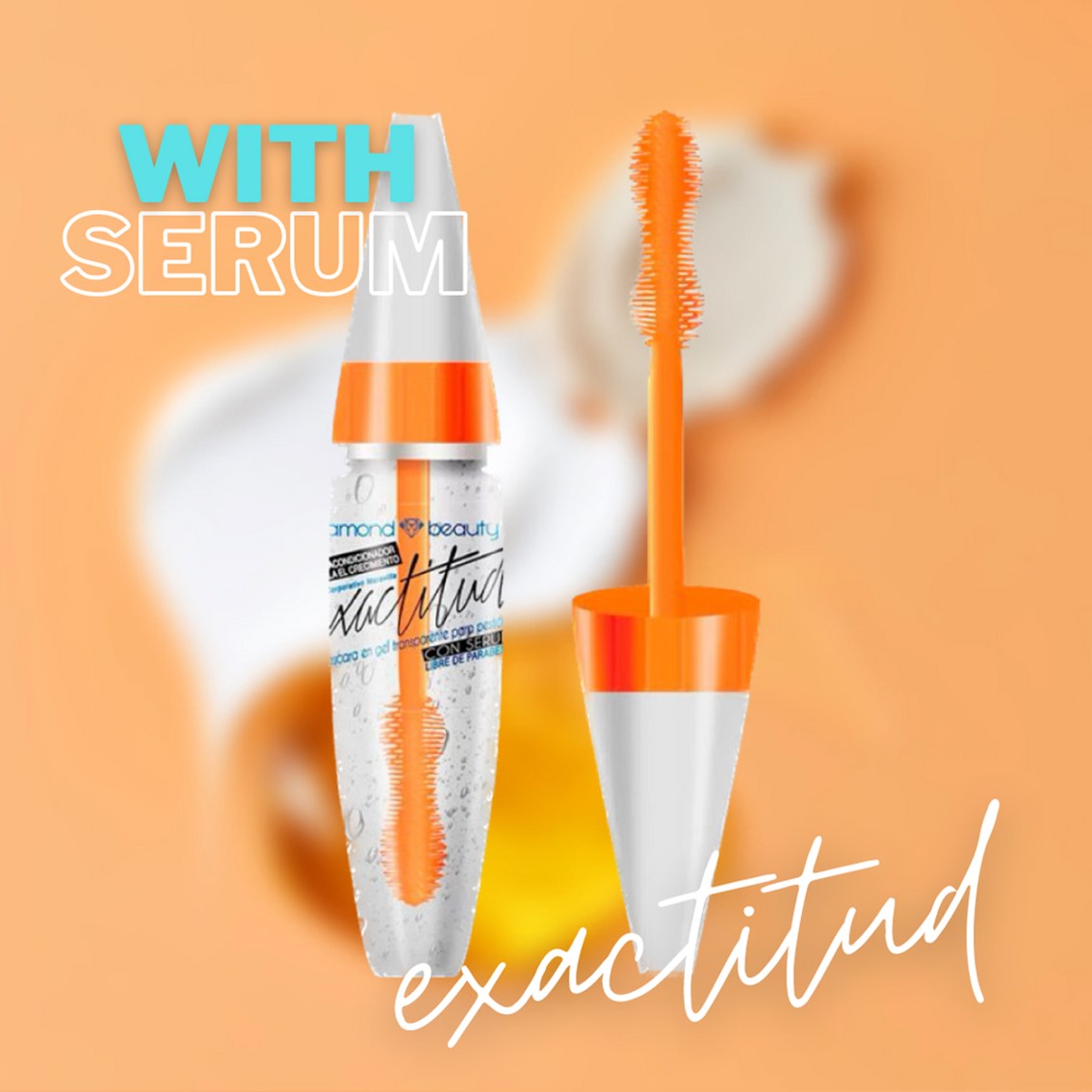 Serum Tratamiento para Pestañas Rimel Transparente Exactitud