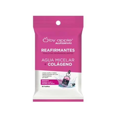 Toallitas desmaquillantes de Colágeno By Apple