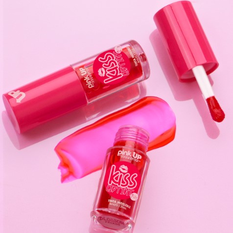 Tinta para labios Kiss Lip Tint Pink Up