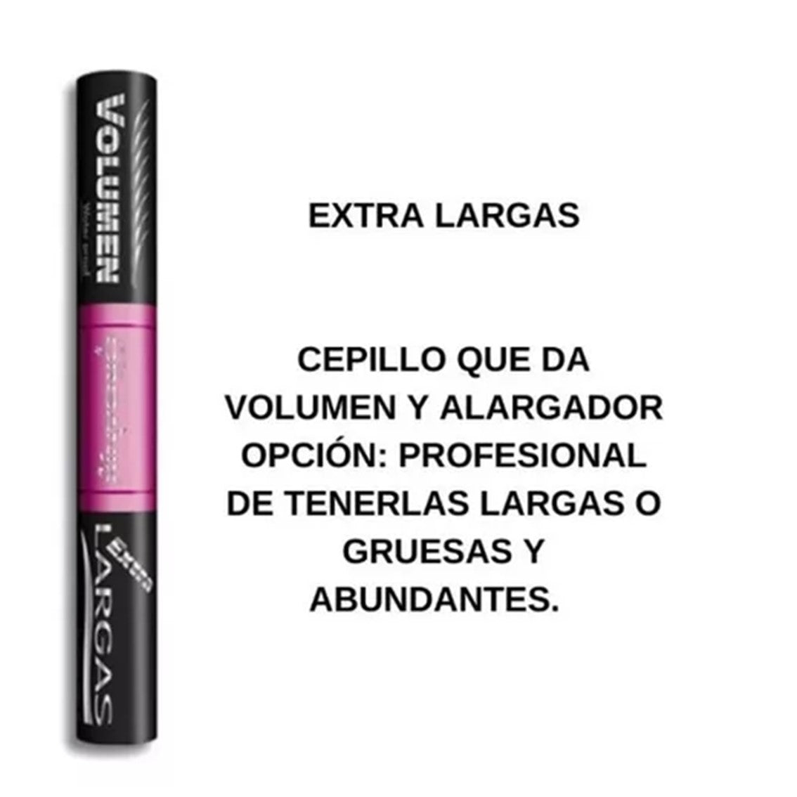 Rimel Mascara para pestañas Organix Doble Premium