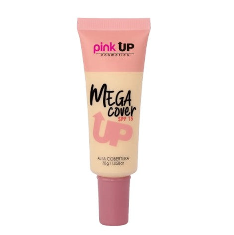 Base de Maquillaje Mega Cover Pink Up